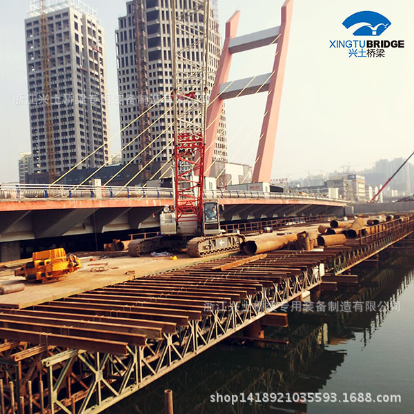 产品介绍 兴土桥梁-钢支架 主要用于梁式桥现浇,拱桥或预制钢结构