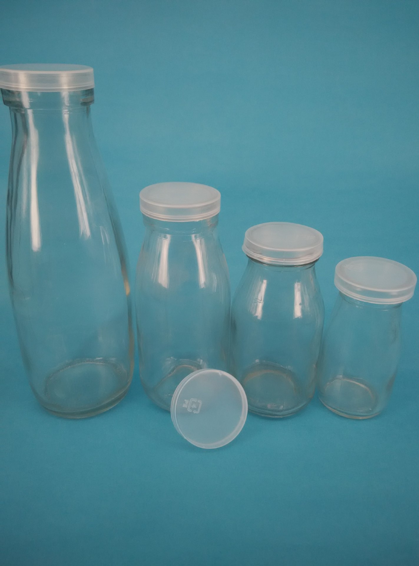 批发零售500毫升至100毫升酸奶瓶塑料盖子通用酸奶瓶盖子质优价廉