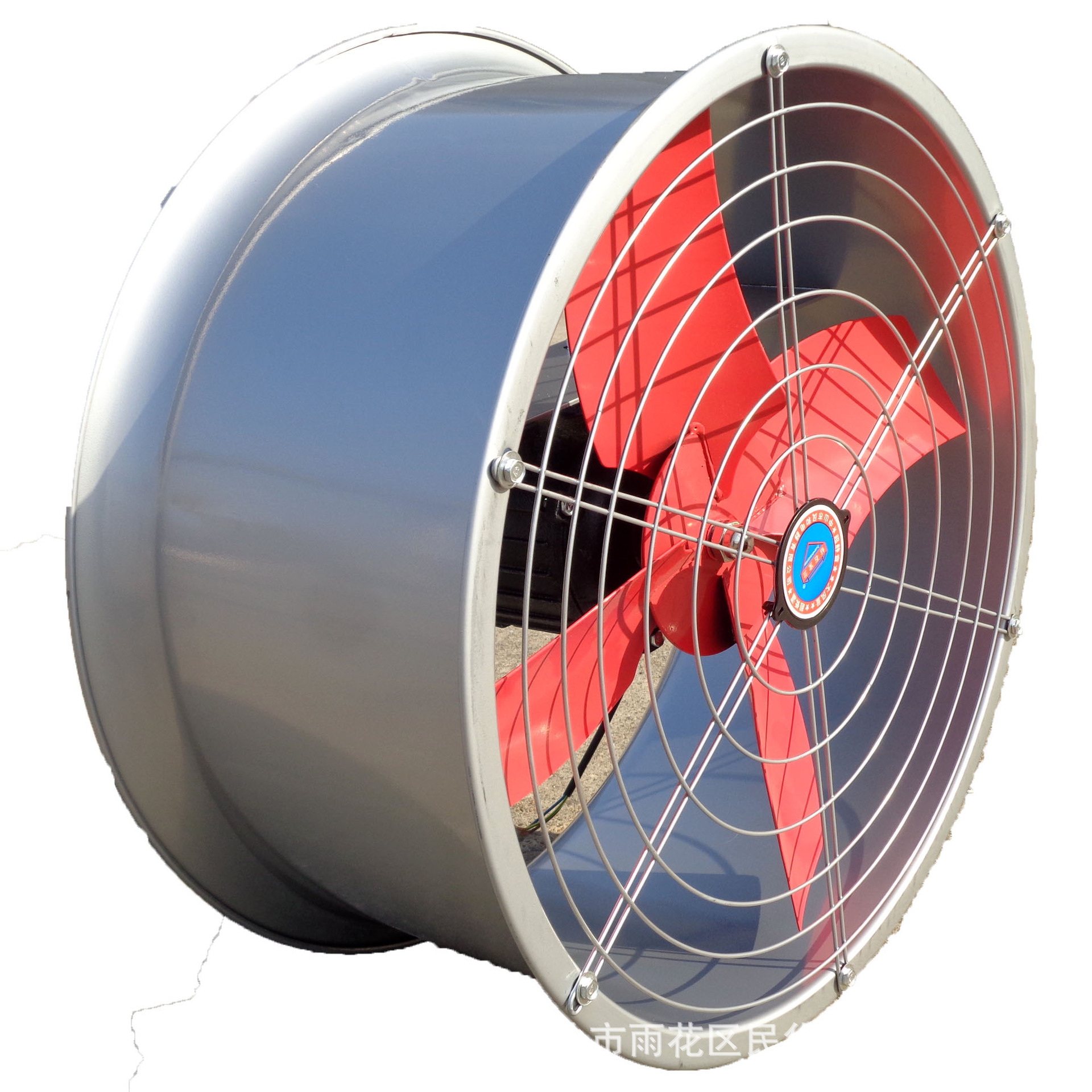 500mm工业带网圆筒排气扇 20寸工业-工业风扇