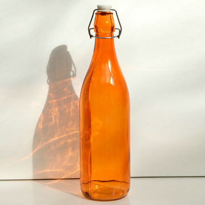 生产提供 优质高档自启饮料玻璃瓶 大瓶果汁包装玻璃瓶