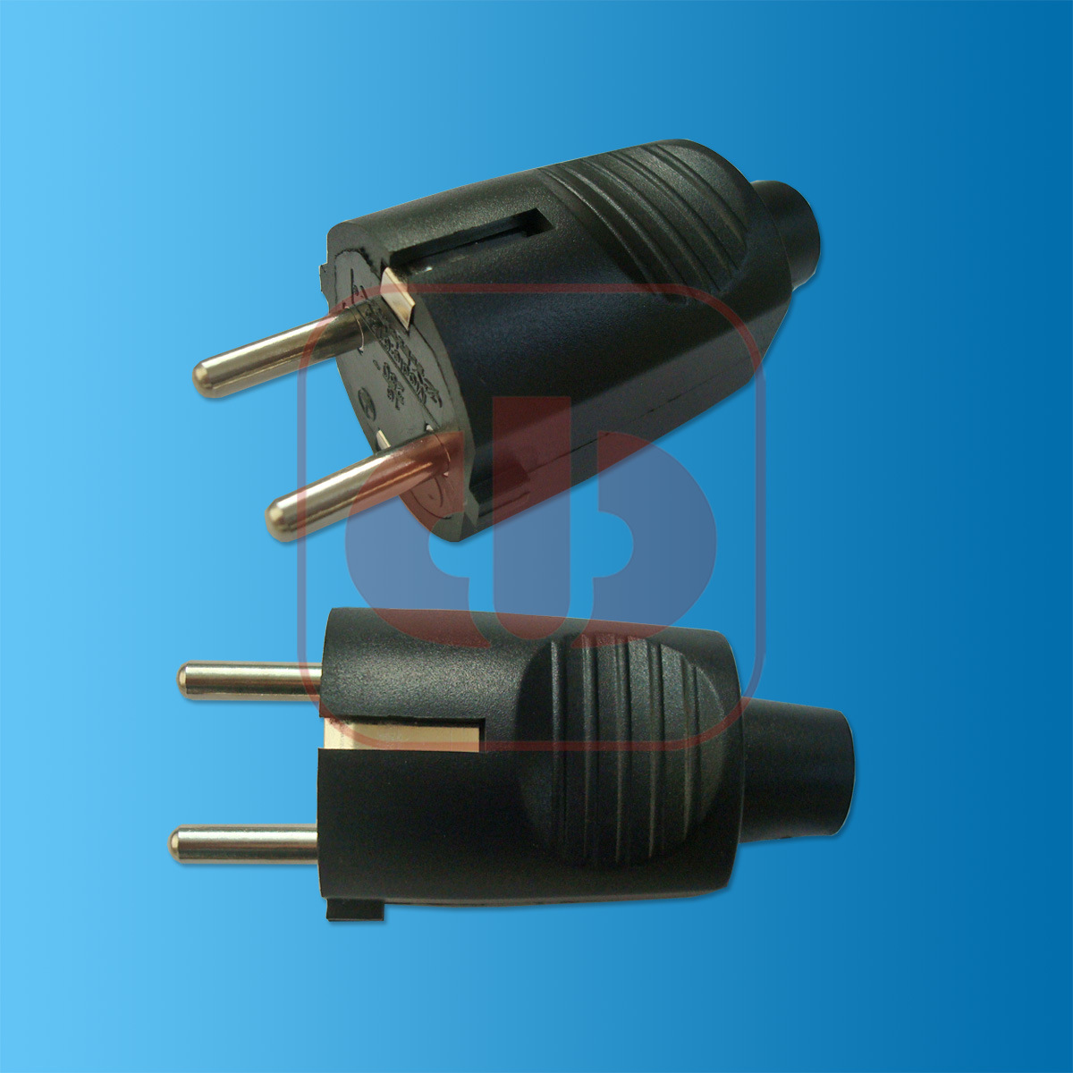 16a/250v 装配式欧洲插头 欧式插头 德国插头