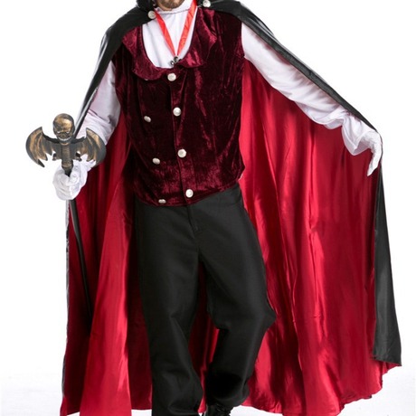 万圣节服装男款吸血鬼德古拉伯爵角色扮演经典电影cosplay服制服