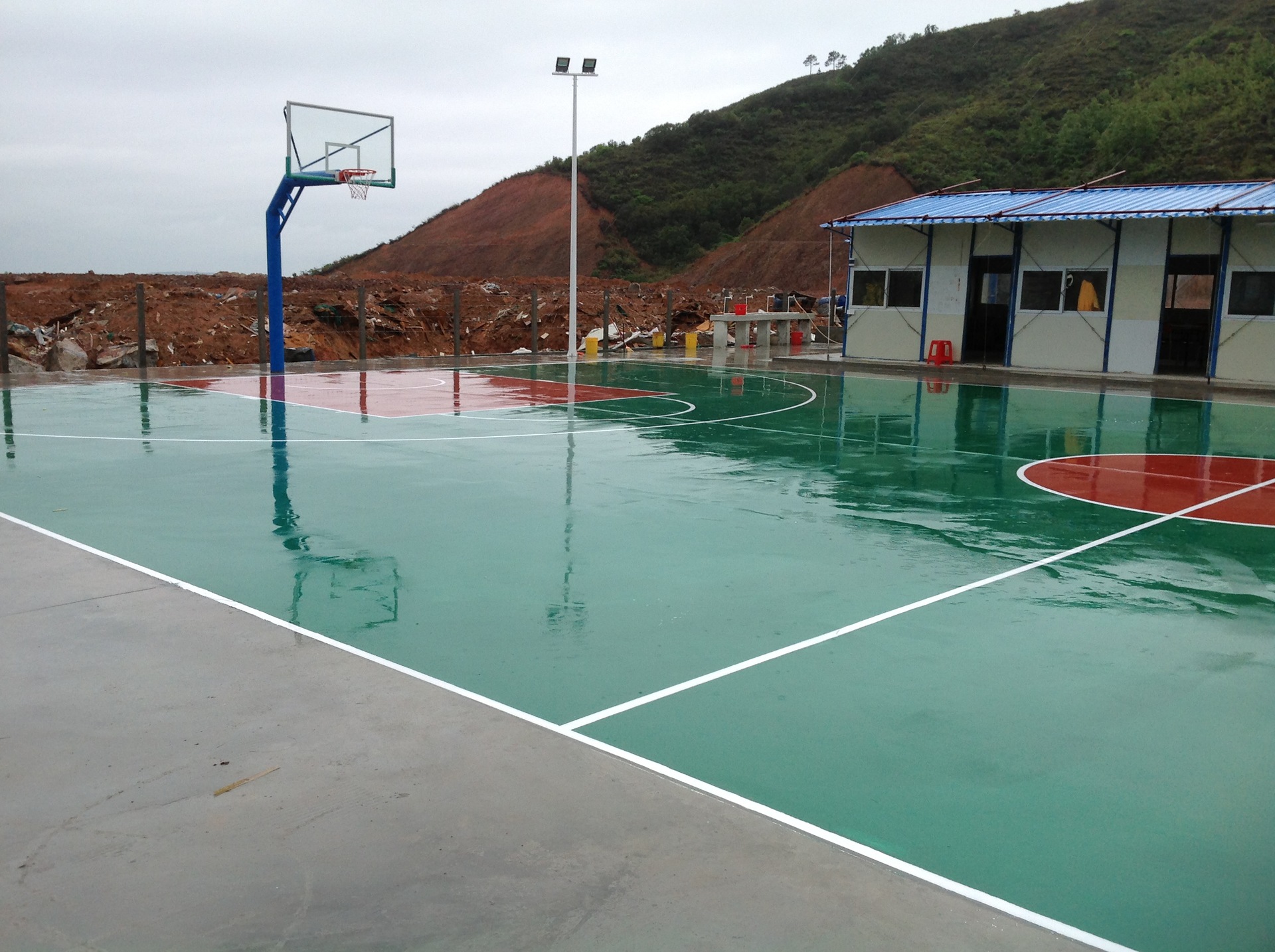 温州环保弹性丙烯酸 耐磨运动丙烯酸球场