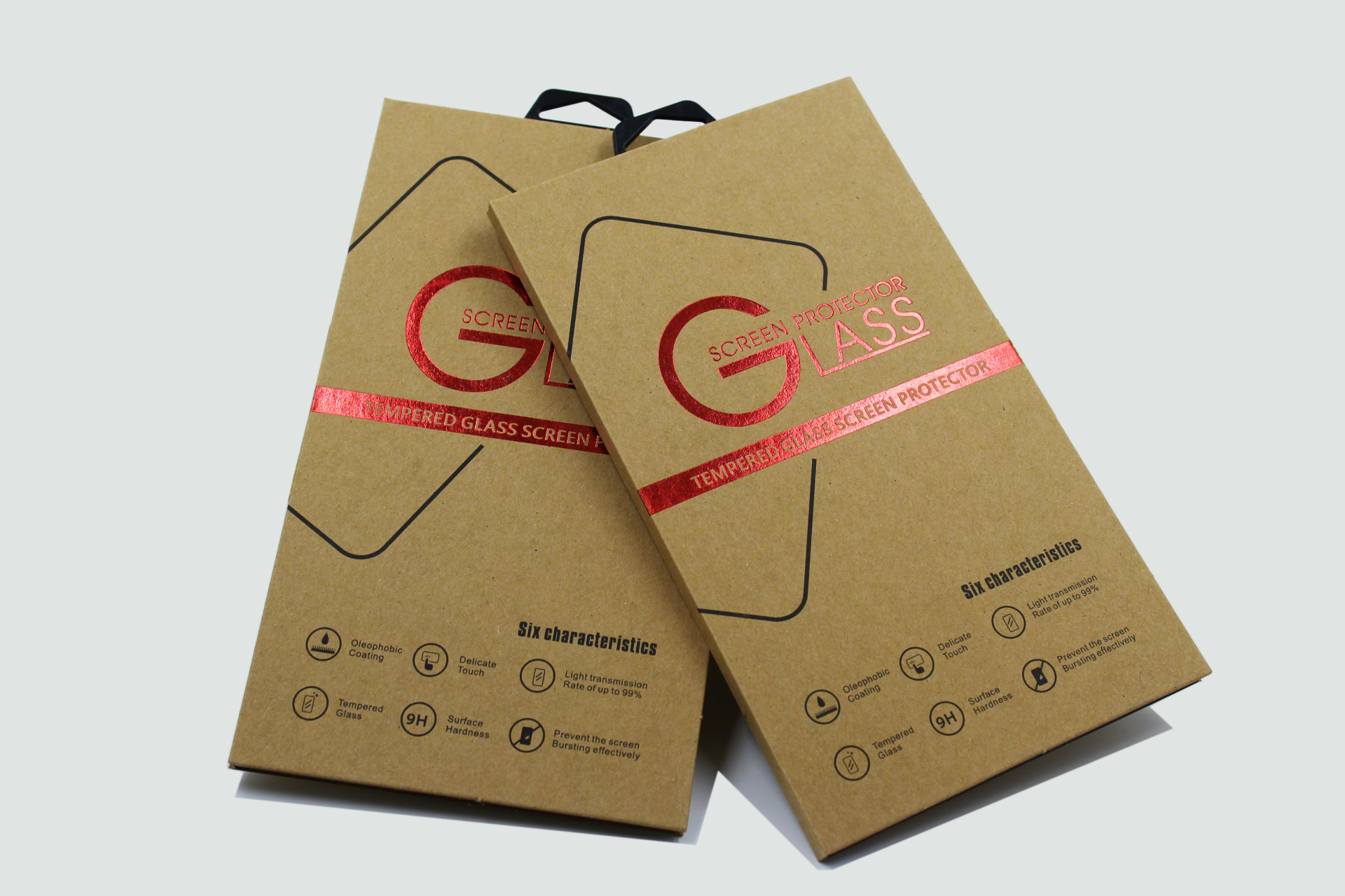 鑫柯牛皮纸盒 手机配件包装盒 现货钢化膜包装盒 苹果包装盒定做