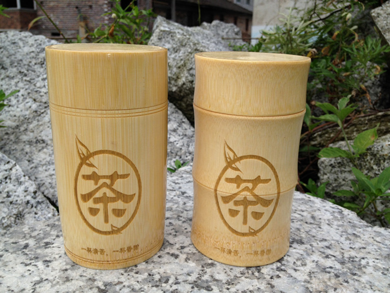 竹制品批发茶叶罐竹筒竹水杯竹筒雕刻