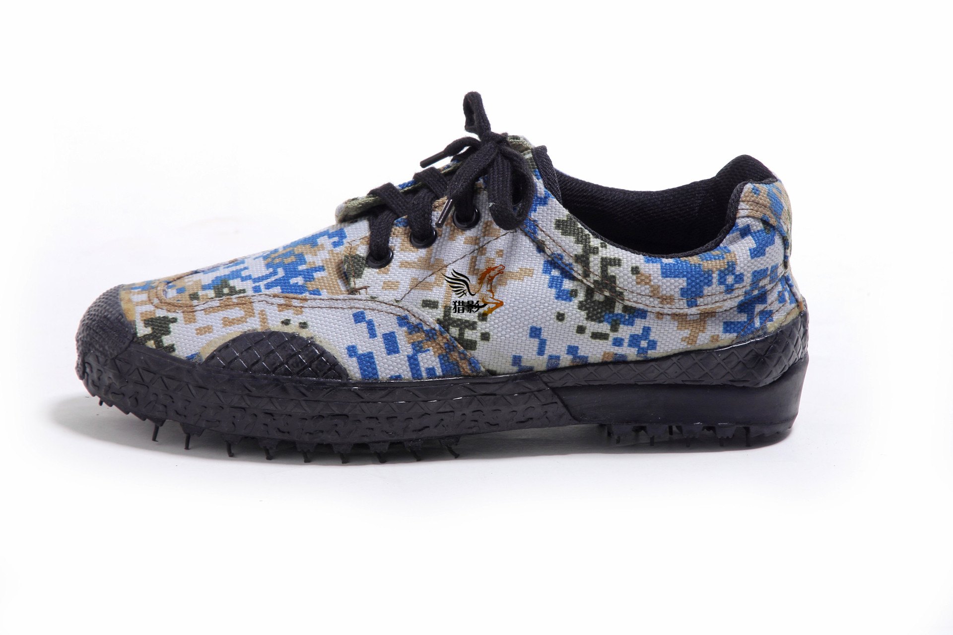 批发海洋迷彩作训鞋胶鞋 正品海洋城市数码迷彩作训鞋 低帮解放鞋