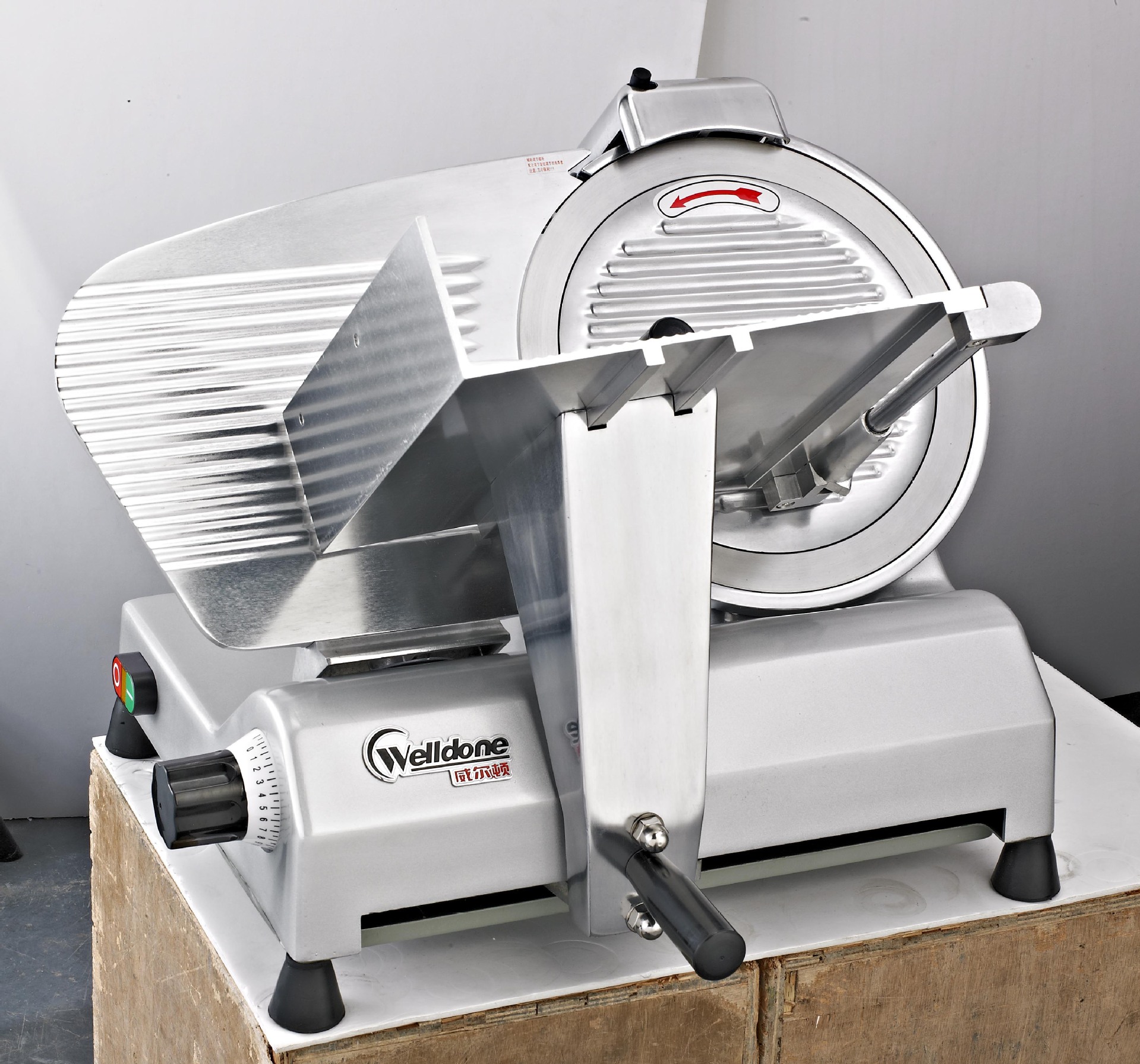 12寸半自动切片机wed-b300b-1