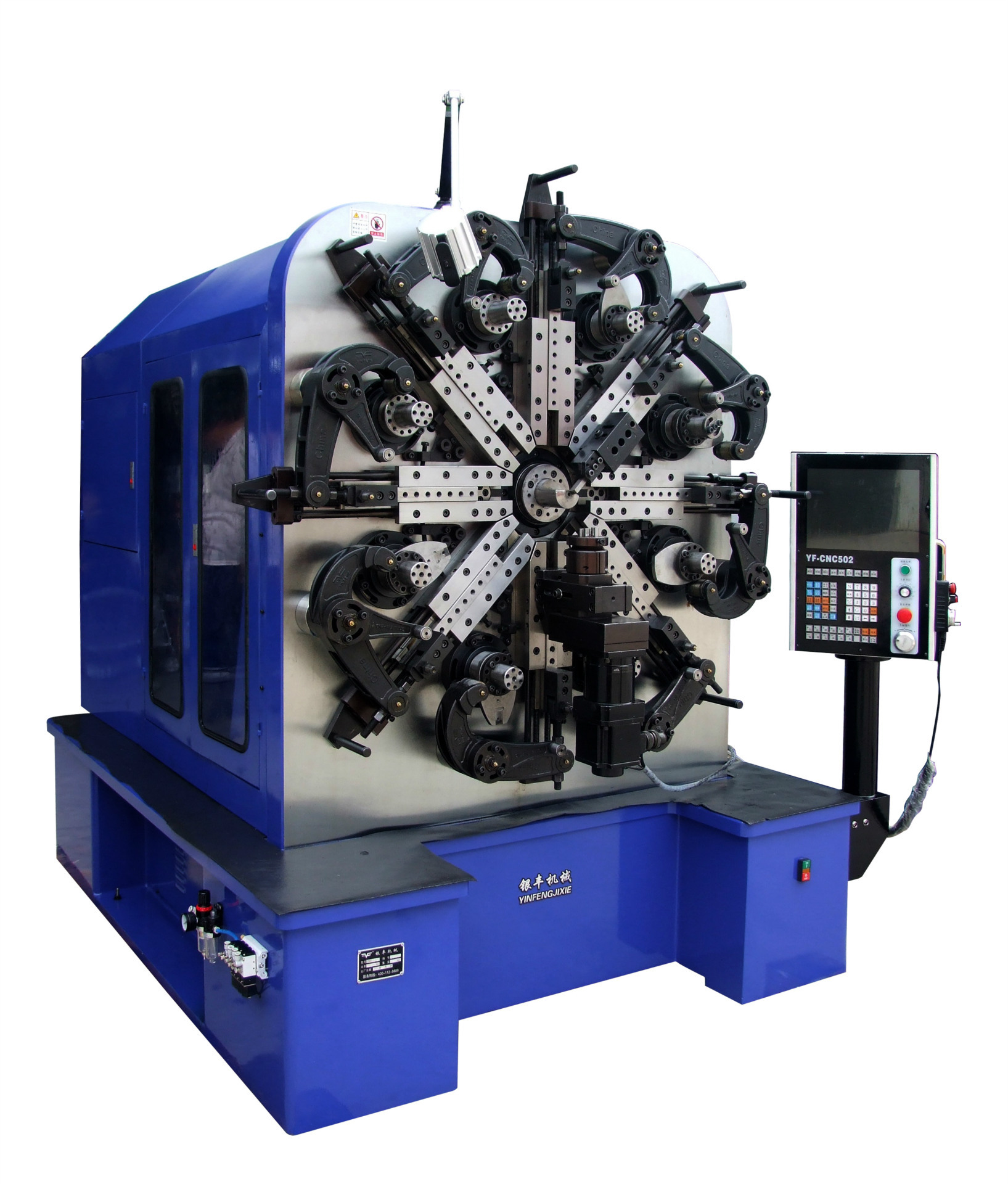 直销yf860转线电脑弹簧机居家用品大型转线弹簧机线径可供选