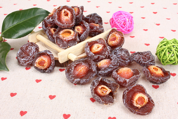 雪花半梅半边梅果干蜜饯酸甜开胃鸳鸯话梅 罐装零食