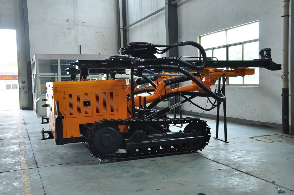 原厂开山牌高风压潜孔钻车ky140a型潜孔钻凿岩