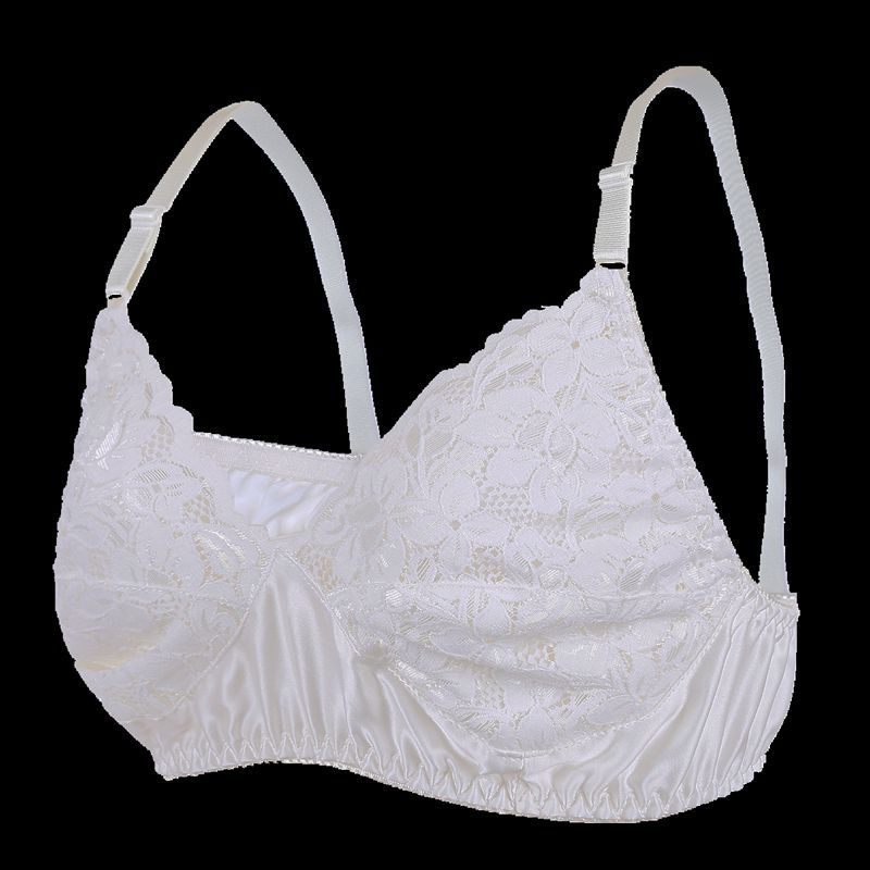 100%桑蚕丝 精品真丝文胸 双面真丝胸罩 蕾丝单文胸