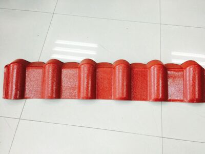 asa檐口瓦 滴水瓦 永不退色 防火抗老化 厂家直销