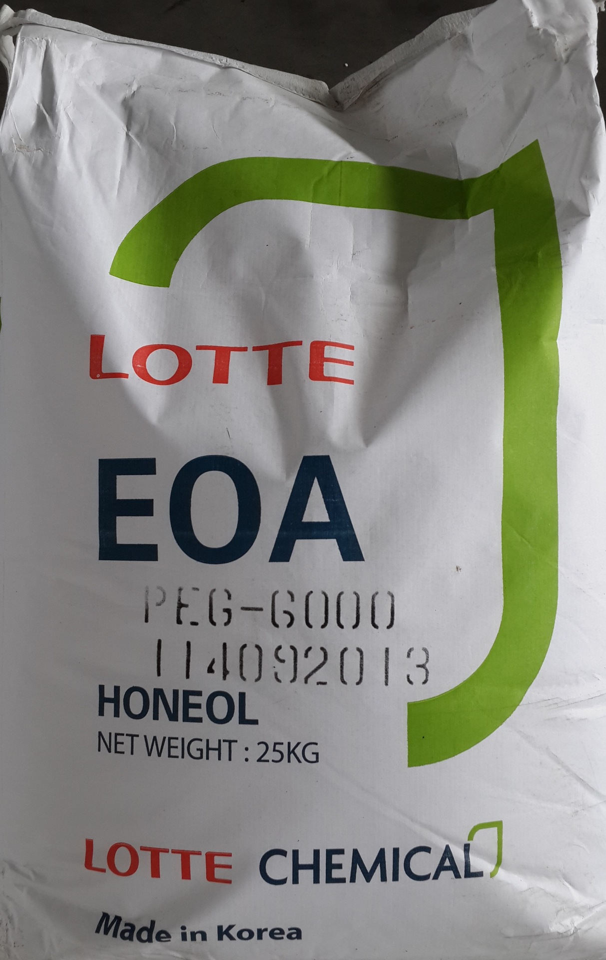 厂家直销 韩国 聚乙二醇 peg4000 乳化 抗静电剂等 25kg/包