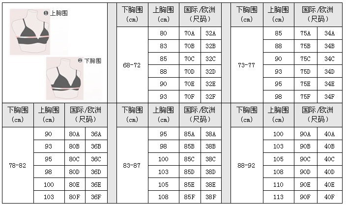 大市场 维特琦1519 加厚内衣小胸收副