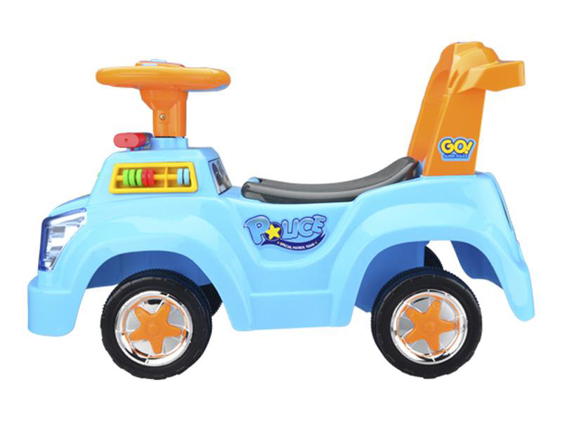 供应sm267177 小警察滑行车童车 婴幼儿学步车 儿童车四轮扭扭车