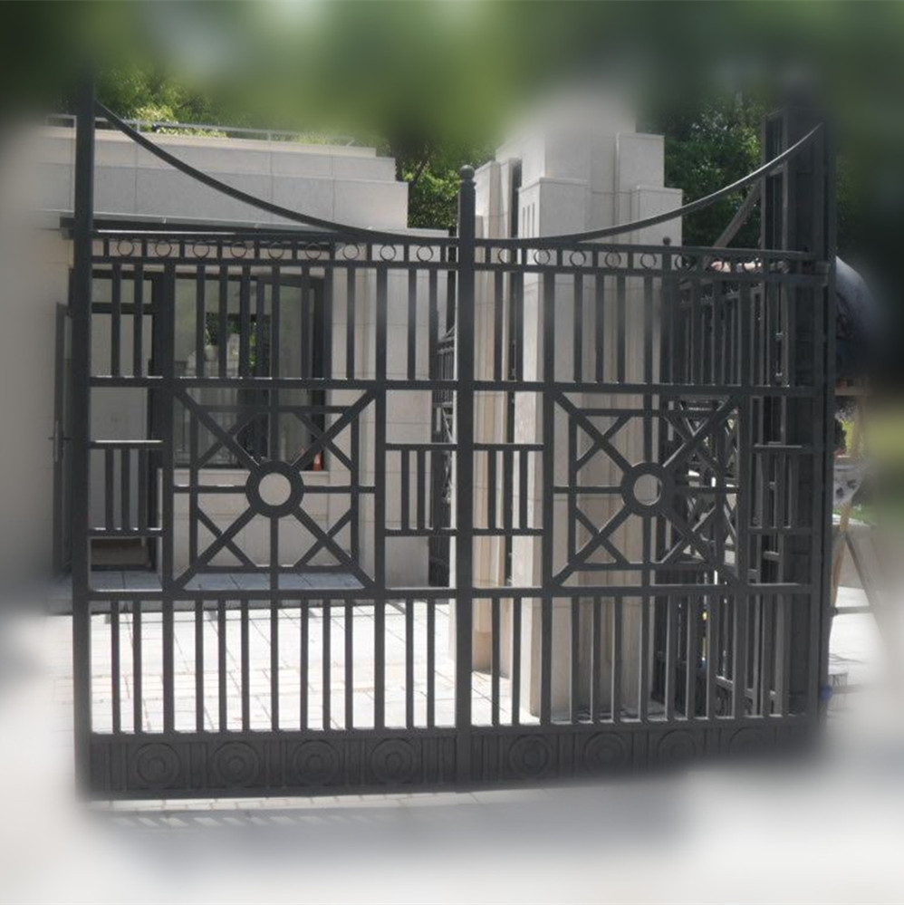 铁艺大门 农村别墅大门可加工订做 别墅铁