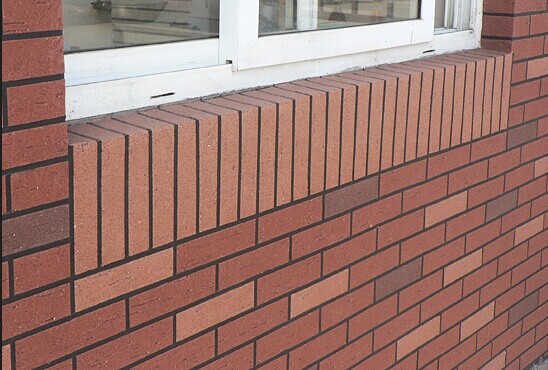 宜兴彩色陶土劈开砖中式室外麻面外墙面砖60*240仿古陶瓷劈开砖