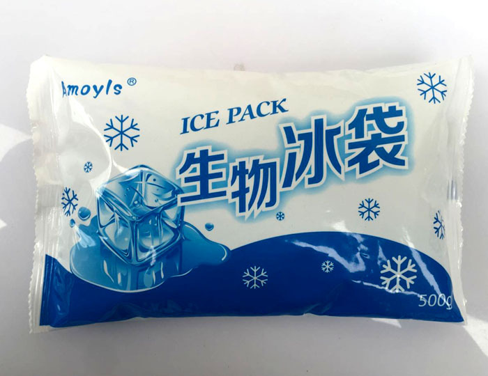 【生物冰袋500g 无需注水食品水产医药冷藏保鲜必备】价格,批发,供应