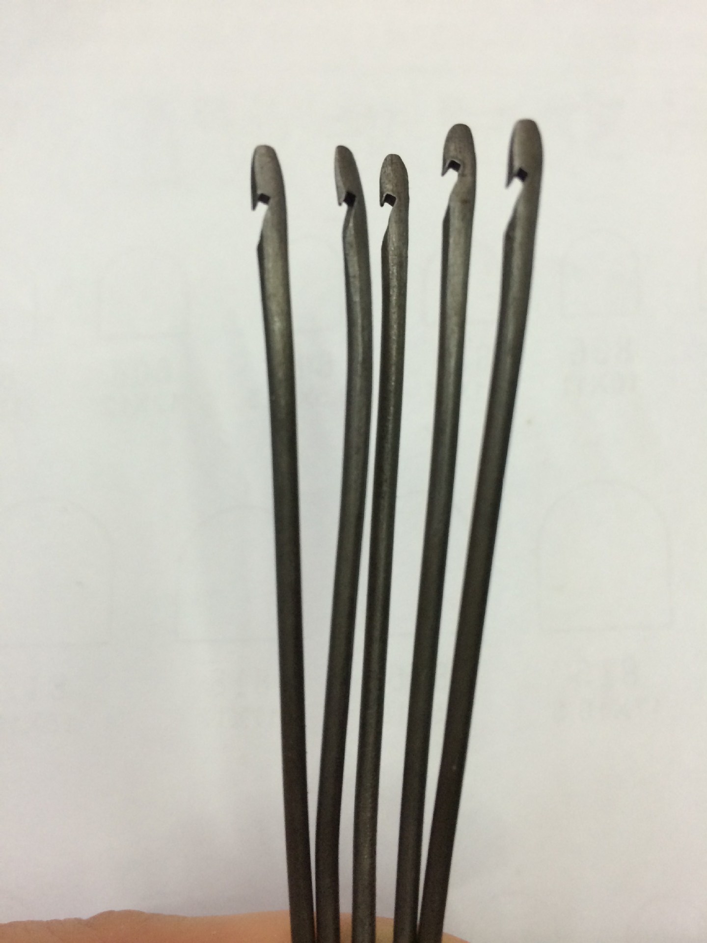 厂家批发锥子上线针钩针弯钩针不锈钢针上鞋针铜锥子针顺手勾针