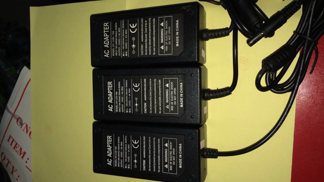 原装液晶显示器电源适配器12v3a4a5a 监控 led超低价 足安数
