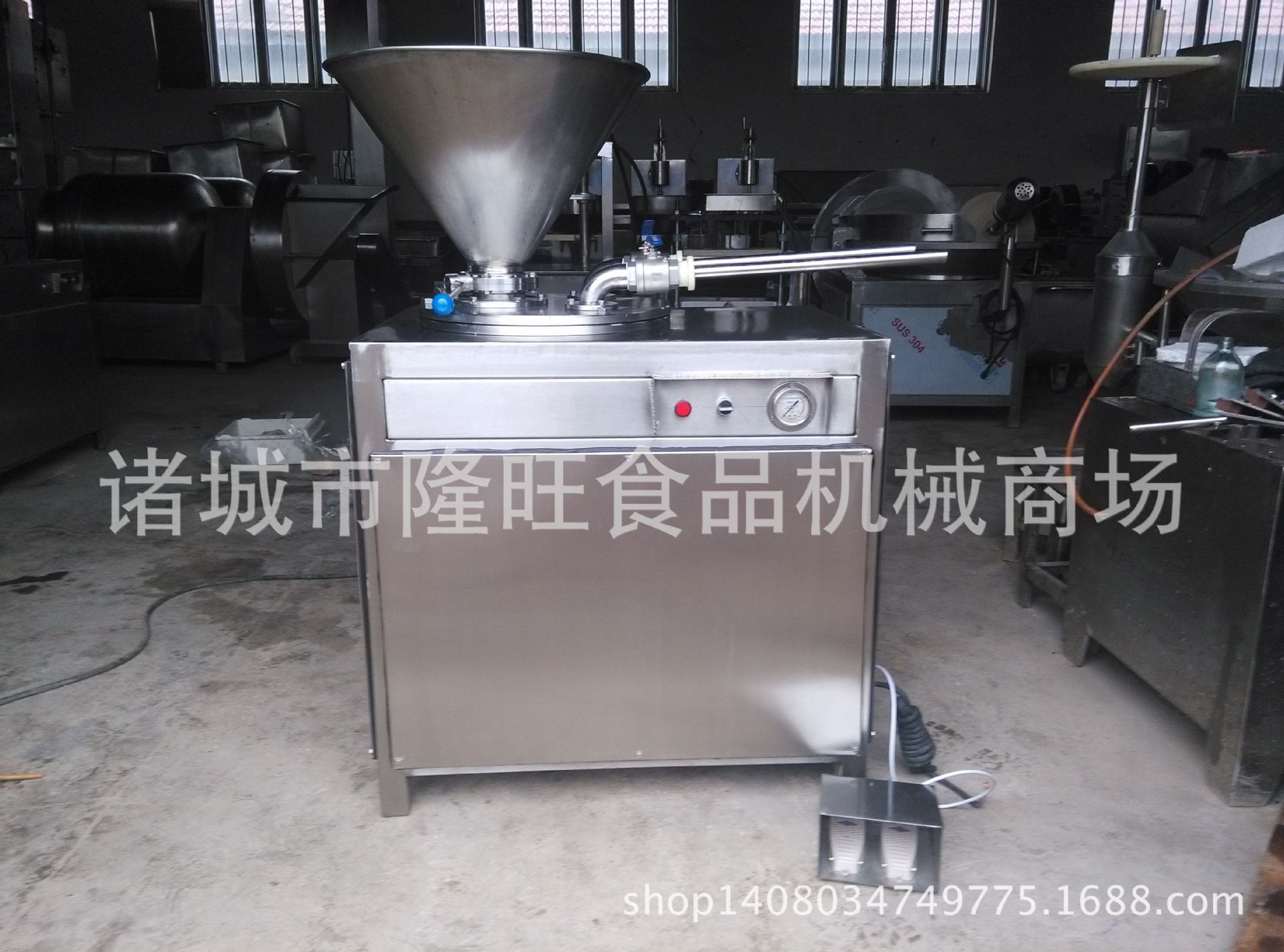 直销不锈钢灌肠机 香肠灌肠机 猪肉肠灌肠机