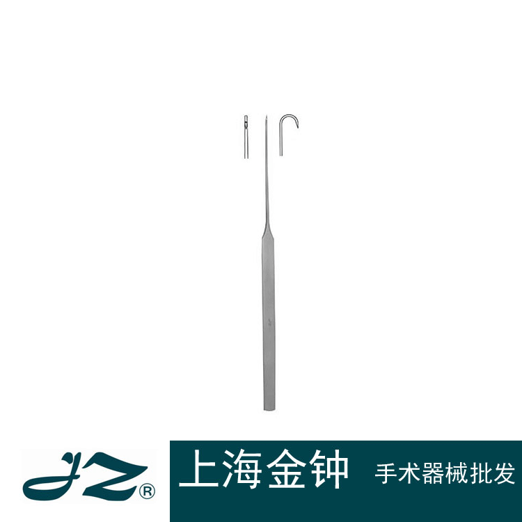 动脉瘤针18cm半圆弯 上海金钟手术器械