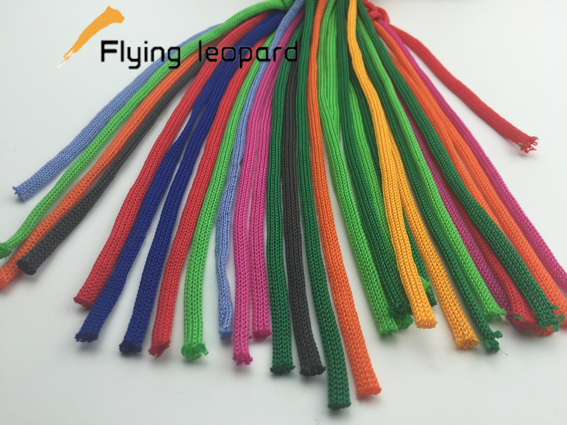 宏翔绳带厂家直销 pp丙纶扁绳编织绳彩色diy手工绳多色可选