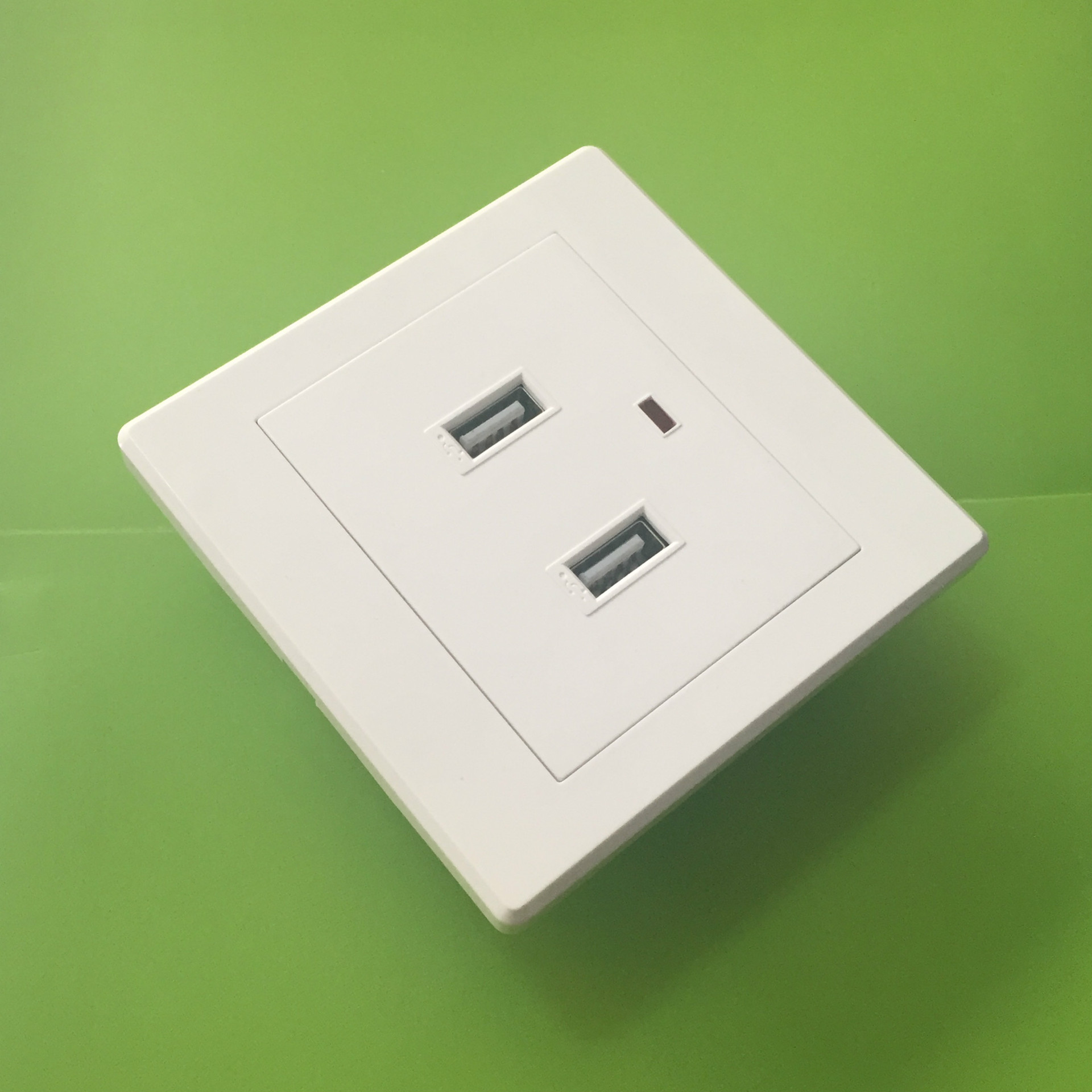 厂家直销两孔usb插座 手机插座双usb面板充电接口插座二位usb插座