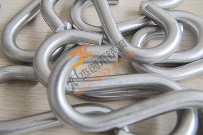 8mm 304不锈钢S钩