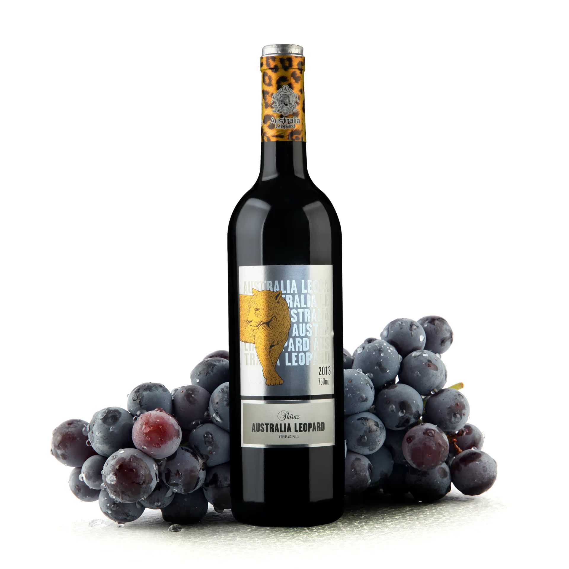 澳大利亚原装原瓶进口红酒批发澳洲豹白金版