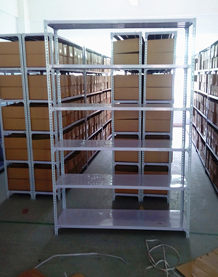 深圳铁板角钢置物架轻型仓储货架仓库家用货架库房服装展示架批发