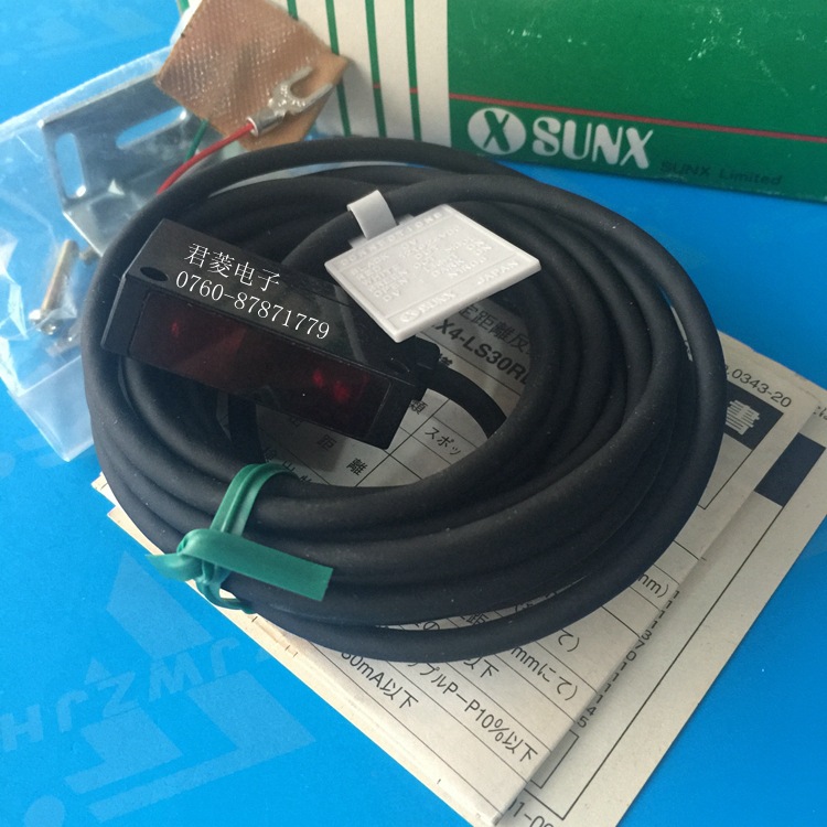 供应sunx神视红外线光电开关 ex4-ls30re 漫反射式方形光电开关