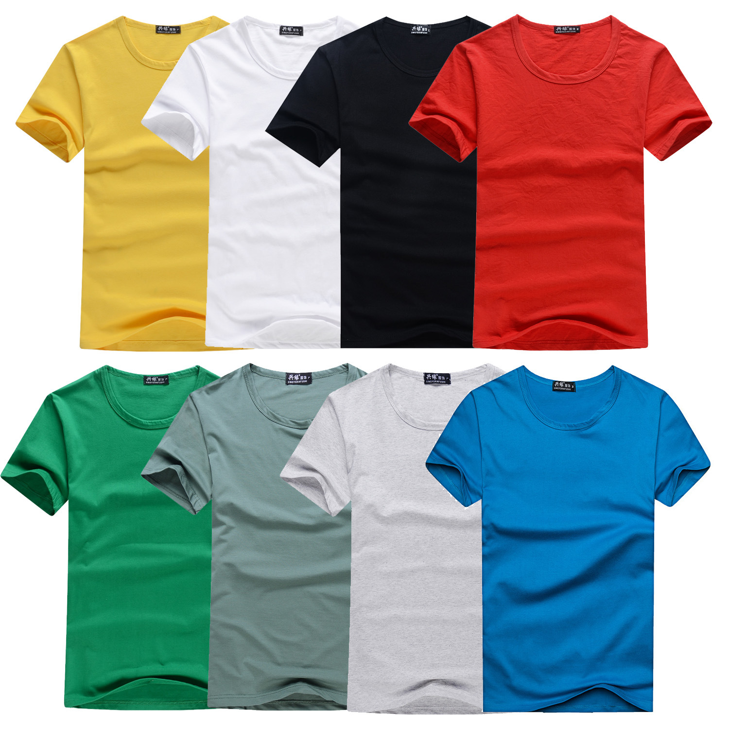 厂家直销专业定制文化衫广告衫男女款纯棉短袖t恤圆领休闲男衫