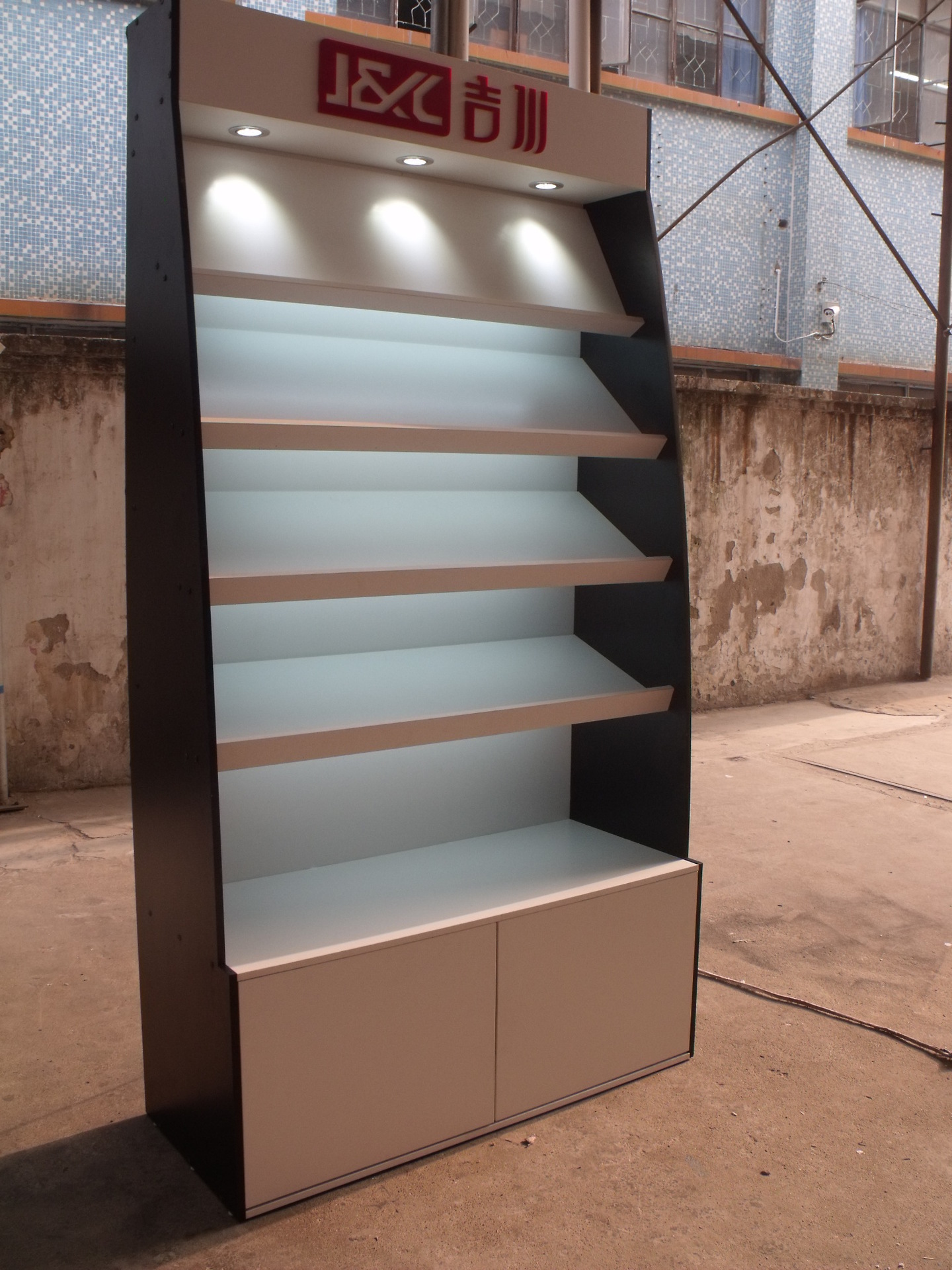 刀具展示架样品工具展示柜橱窗公司展柜美容院展架礼品美甲店