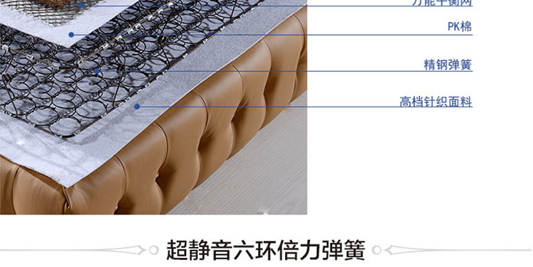 星级酒店床垫 天然环保棕床垫 双人席梦思