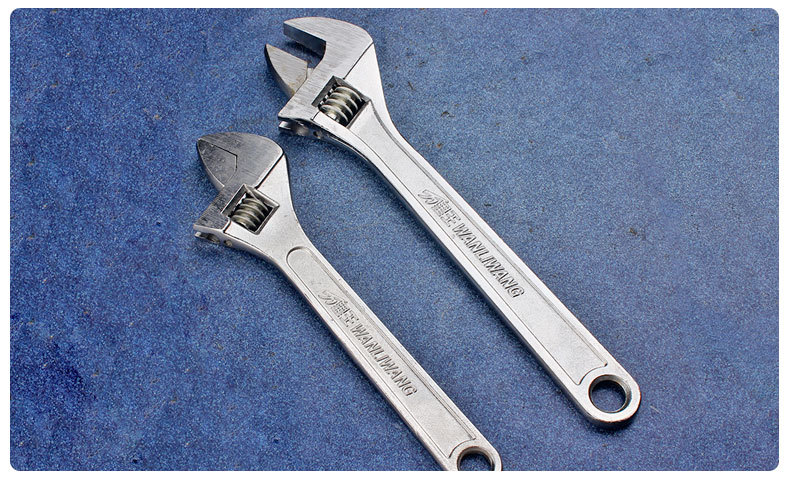 厂家直销 万能开口活动头扳手水暖汽修五金工具12寸活络扳手