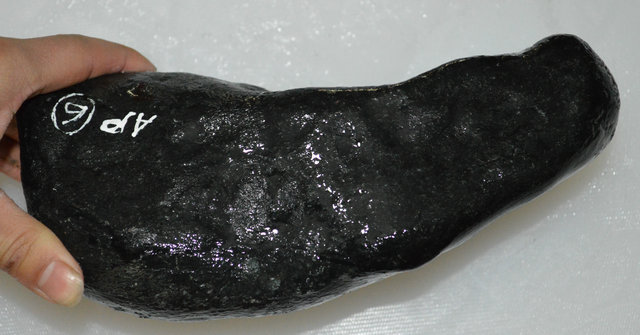 【多利多赌石】赌石翡翠原石 黑乌沙皮翡翠赌石料子重3.65kg