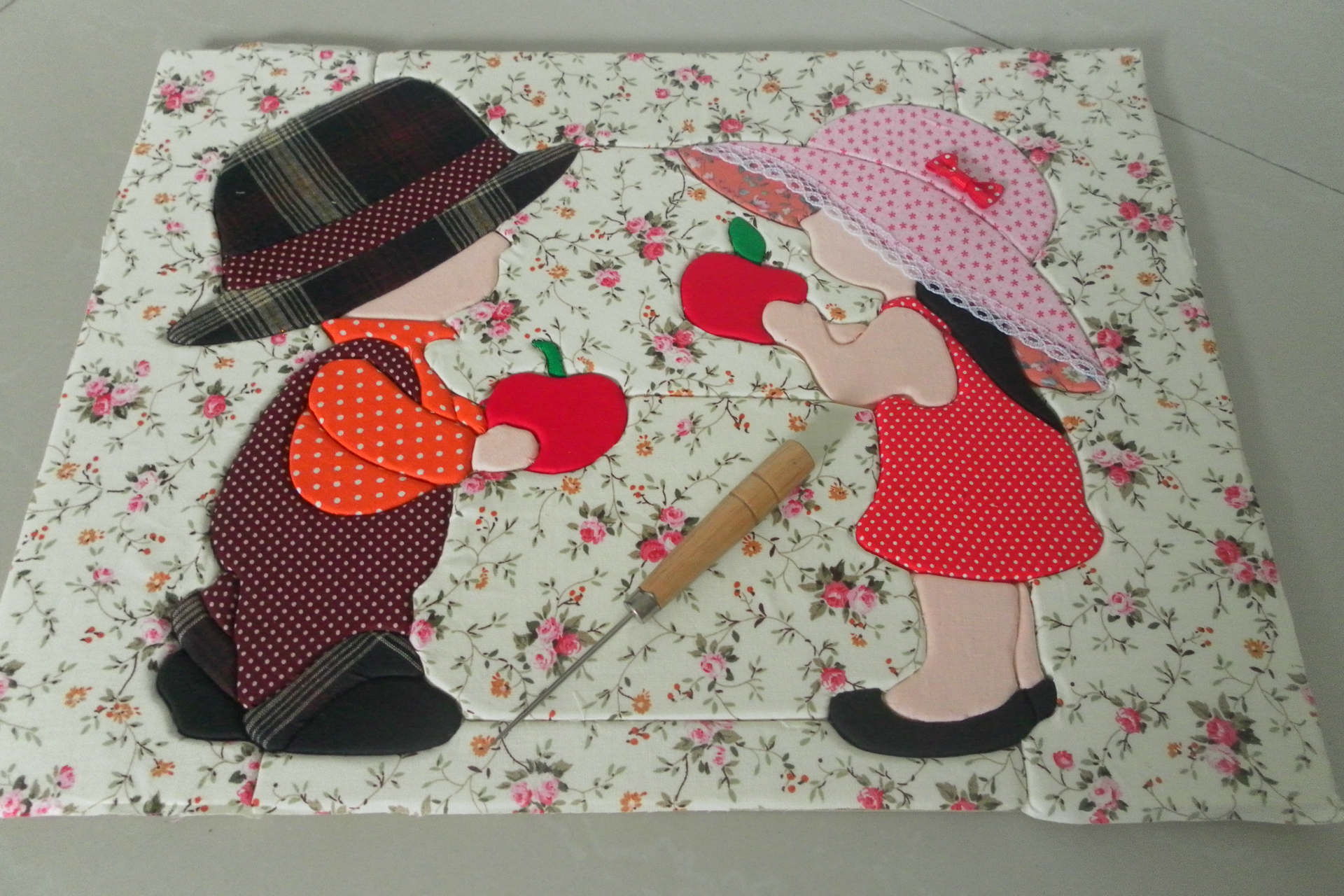 【图】拼布画厂家 拼布画 贴布画 手工画批发h_布艺工艺品_列表网