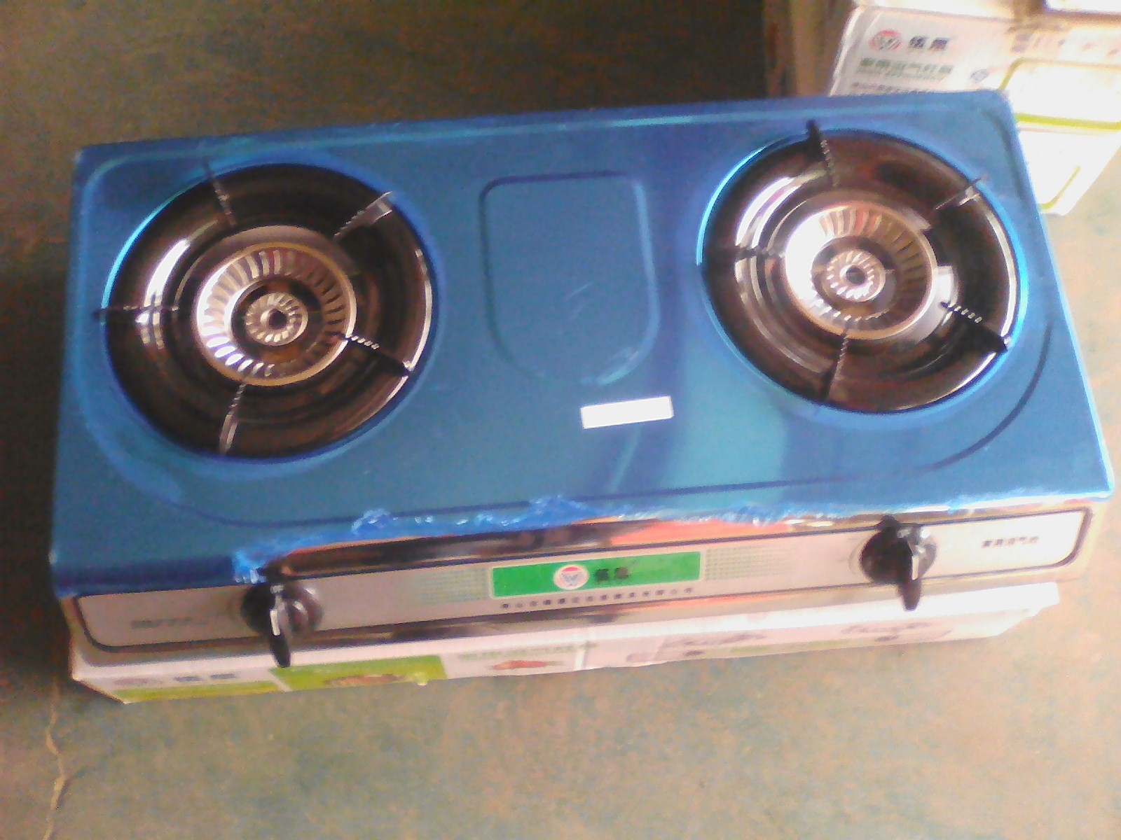 沼气灶 沼气煤气炉加厚不锈钢 双炉批发