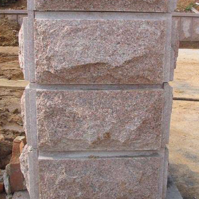 促销热卖五莲红蘑菇石定制石材蘑菇石北方优质五莲红石材供应商