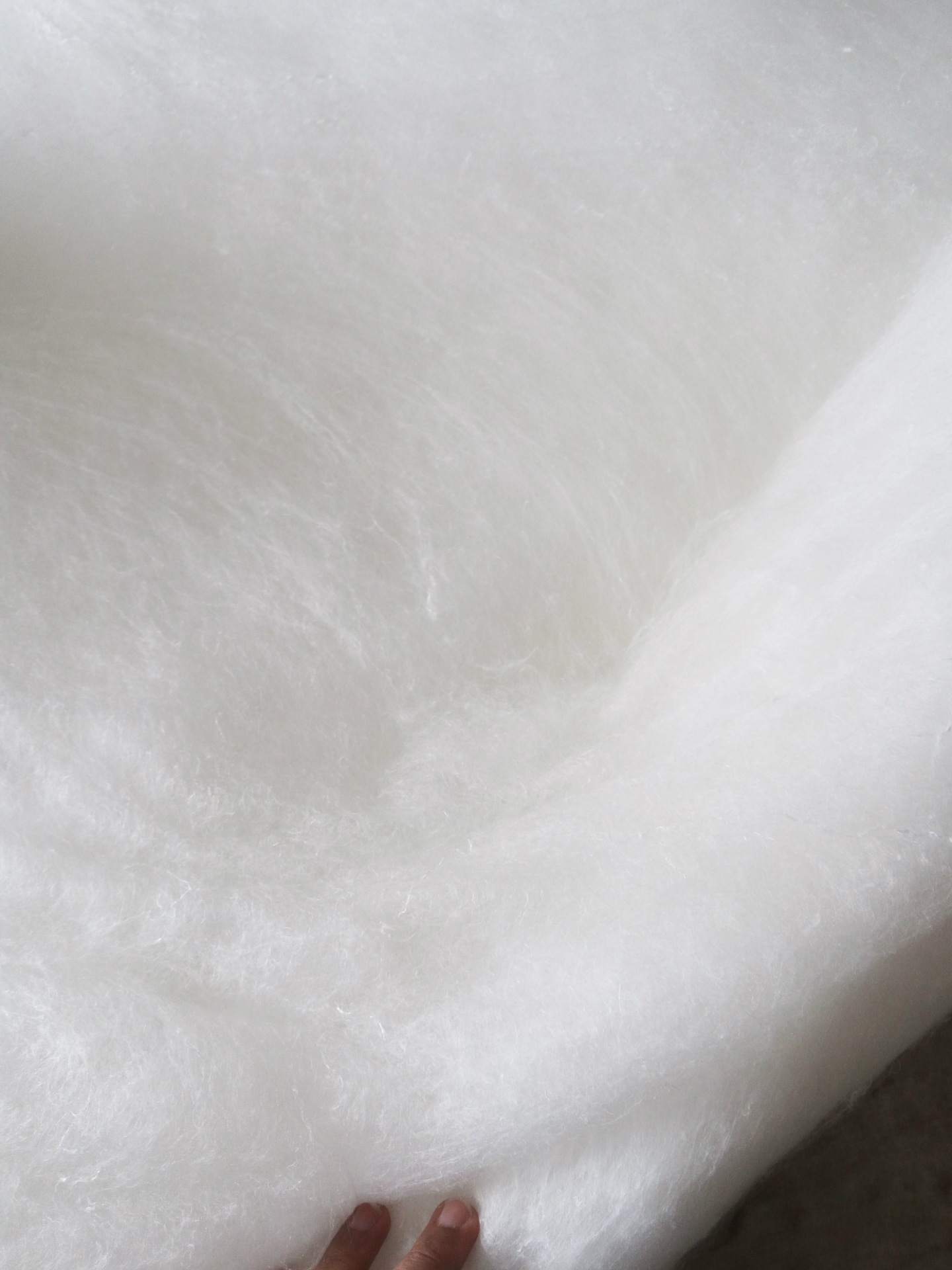 机制丝绵 一级上茧桑蚕长丝 蚕丝被原料 现场制作 厂家直销