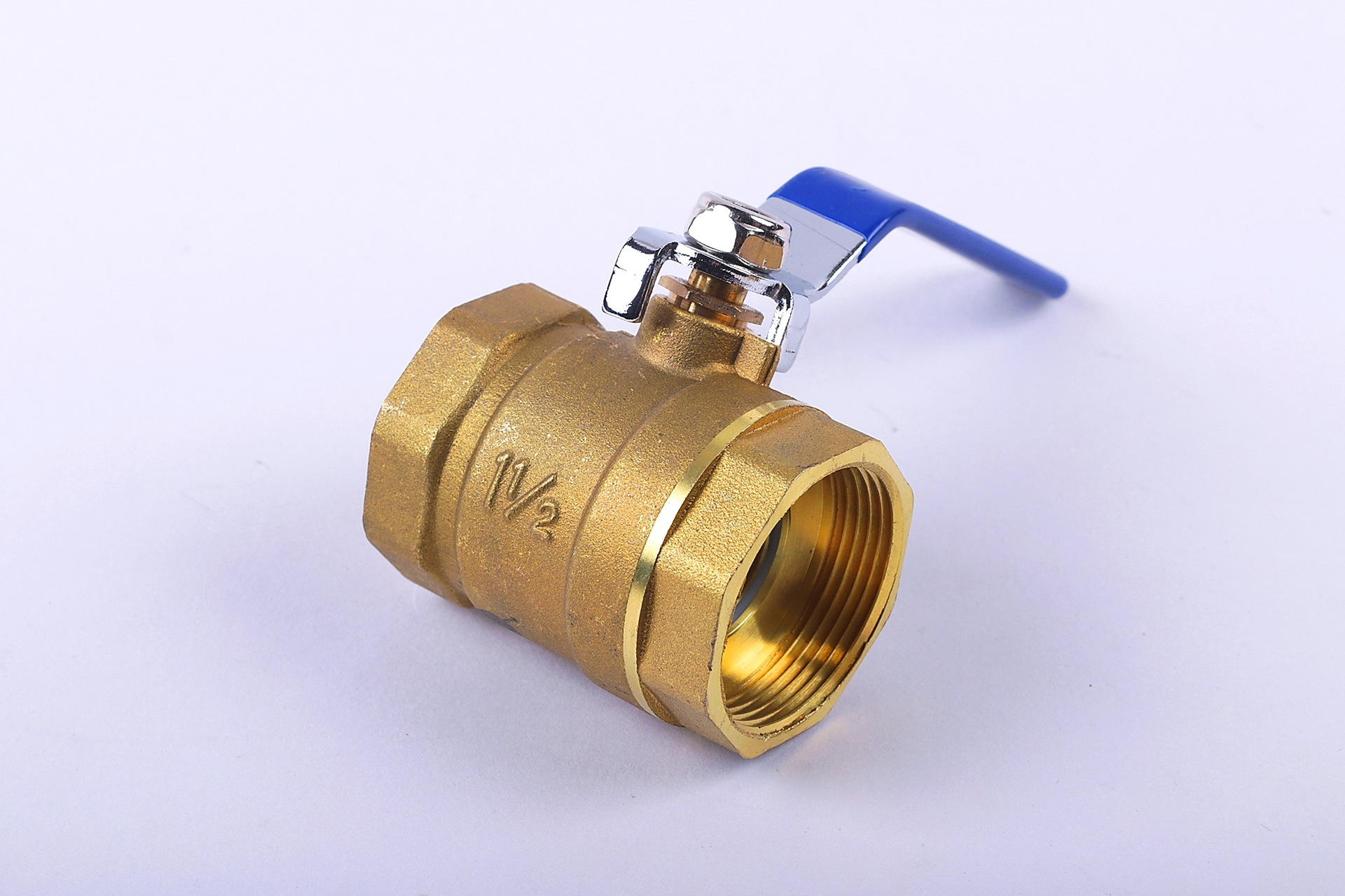 玉环轩霖宝盾阀门厂216型铜球阀双内丝球阀4分-2寸内牙丝扣铜阀门