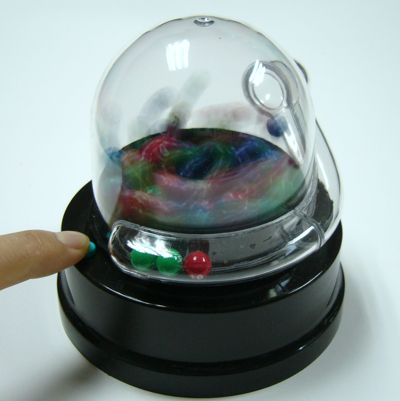 新款加大版四按钮电动福利彩票双色球摇奖机-幸运选号机-模拟摇号