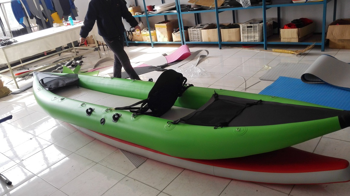 便携充气皮划艇 双人kayak皮划艇 小型充气皮筏艇 独木舟划艇厂家