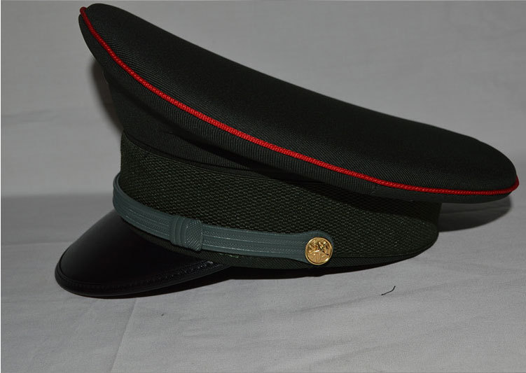 新式陆士兵大檐帽军绿色大沿帽保安大檐帽常服专属配发帽制式礼帽