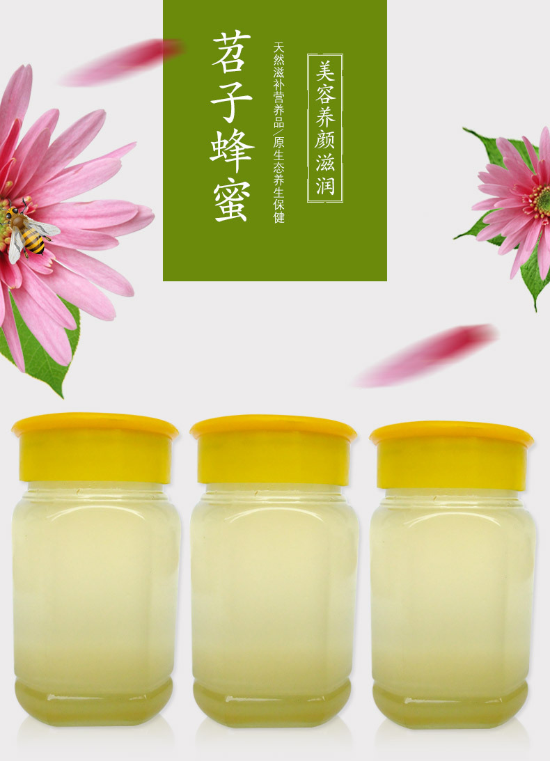 天然无污染农家蜂蜜 苕子蜜500g瓶装原蜜批发 厂家直销.