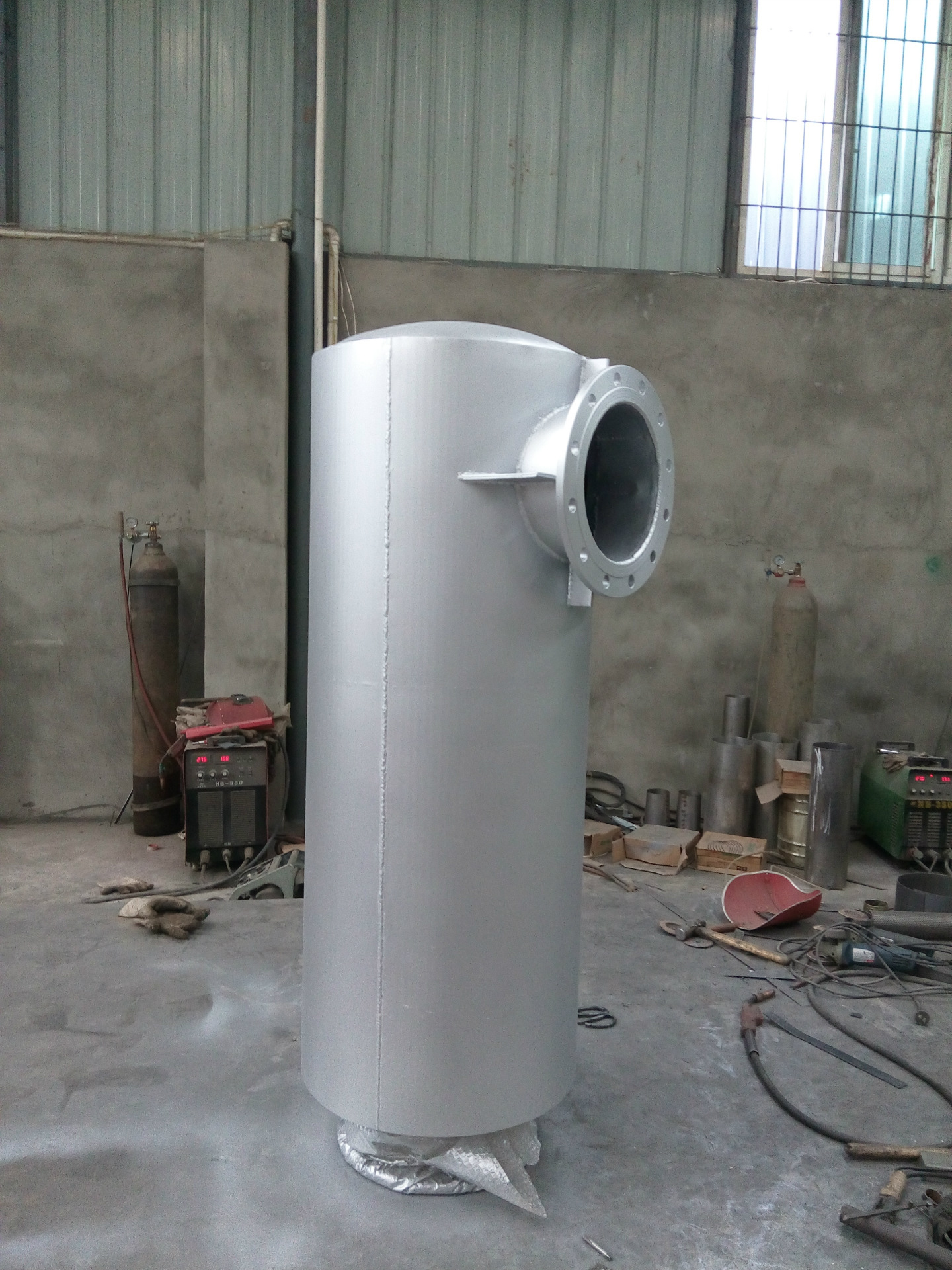 设计制造四川地区柴油机及燃气机一级二级排气消声器