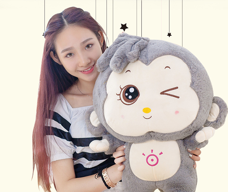 批发阳光猴子公仔毛绒玩具布娃娃玩偶 猴年吉祥物婚庆生日礼物女