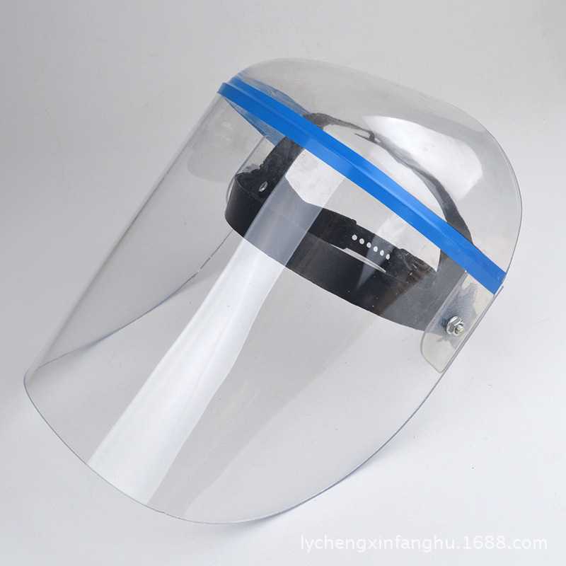 厂家生产 全有机医用防护面屏 工业劳保防护面屏 pvc面屏