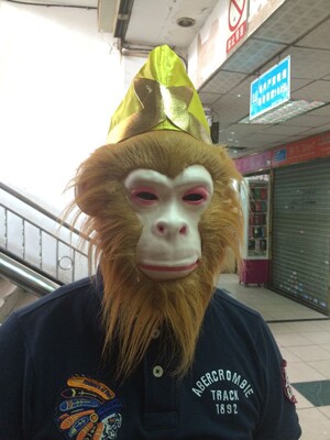 b330 孙悟空帽子 cos表演 悟空帽 西游记师徒帽子 成人